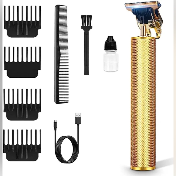 Professional Other - NEW Professional Cordless Trimmer Kit for Men in Gold
